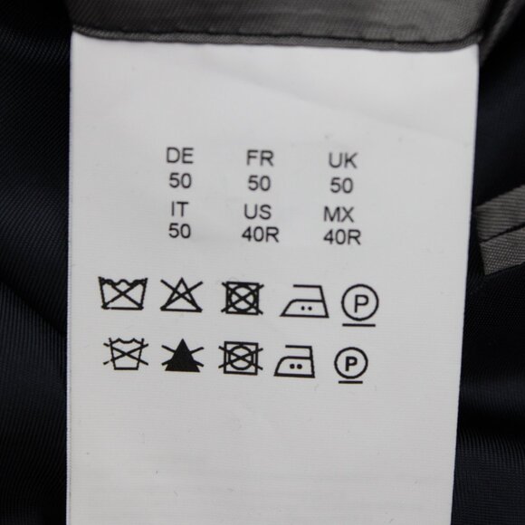 BOSS Hugo Boss Johnstons/Lenon Sports Jacket Mens 40R Blue Wool Regular Fit - Picture 12 of 16